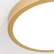 Plafoniera moderna aurie LED 22W/2100lm/3000K, Lero DL 7-622/23 Gold Matt Orion